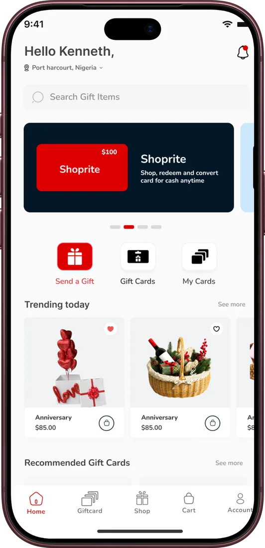 Sira Gift home: send a gift, gift cards and trending gifts